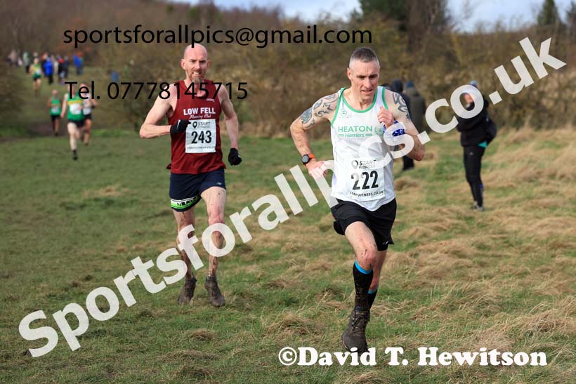Mens 35 to 64, 2024 NEMAA Cross Country Champs., Wallsend. Photo: David T. Hewitson/Sports for All Pics